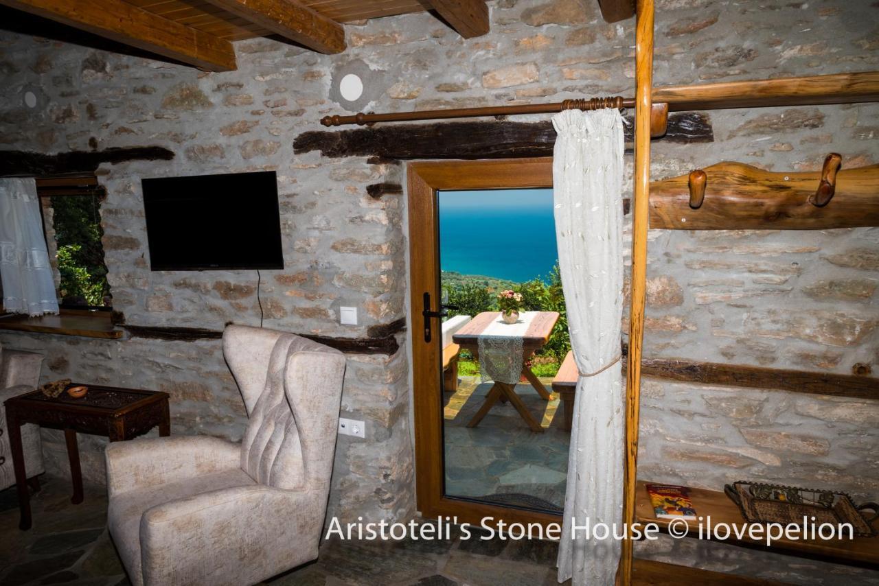 Aristoteli'S Stone House Makrirrakhi Exterior photo