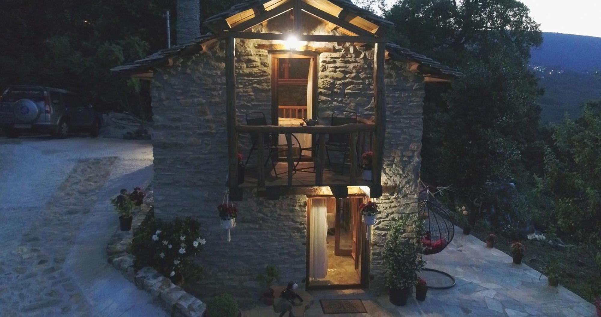 Aristoteli'S Stone House Makrirrakhi Exterior photo