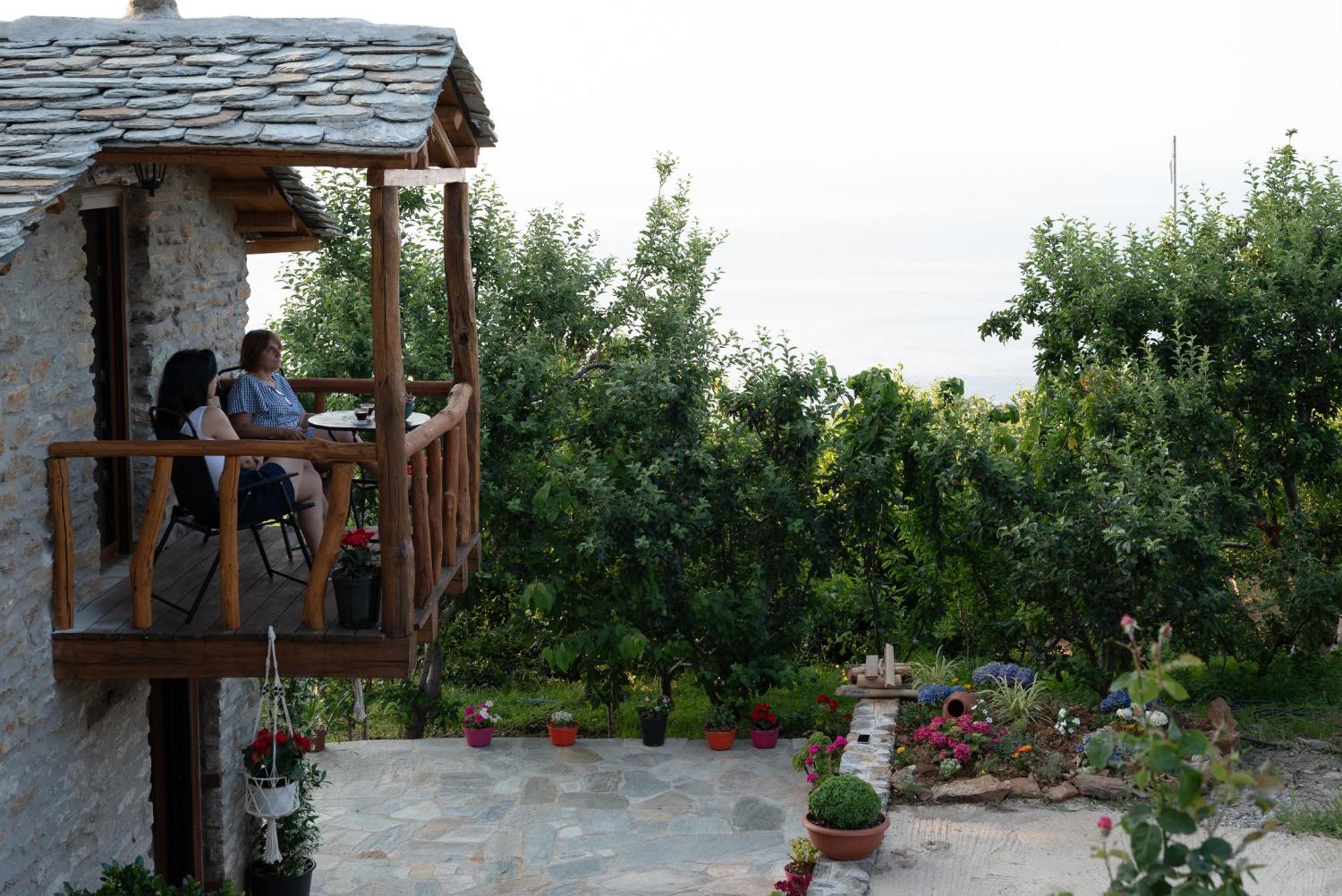 Aristoteli'S Stone House Makrirrakhi Exterior photo